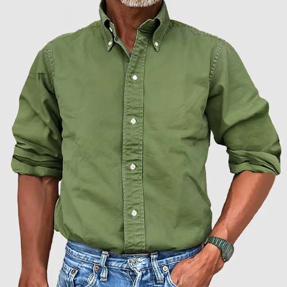 Pierre - Chemise Oxford Classique Casual Homme