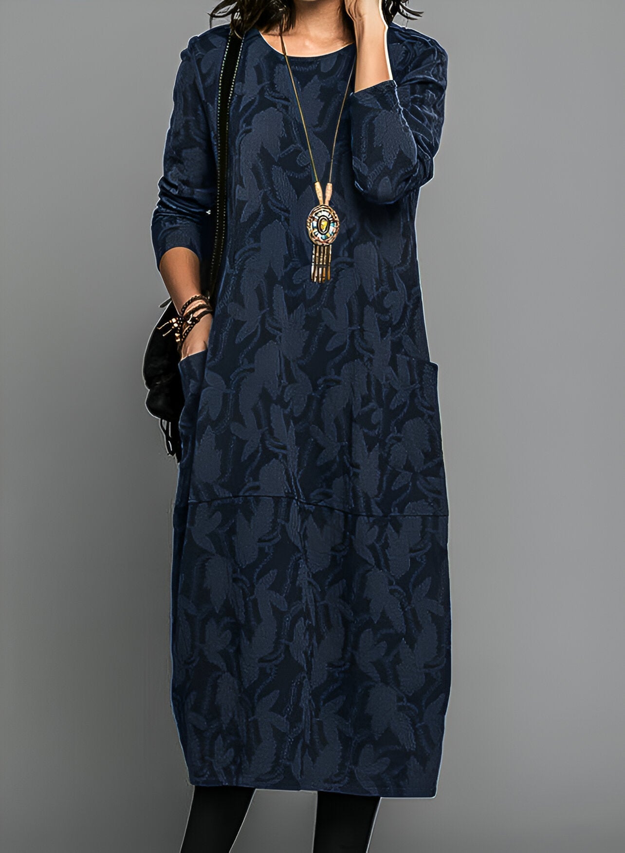 Robe Pull Femme Longue - Inès