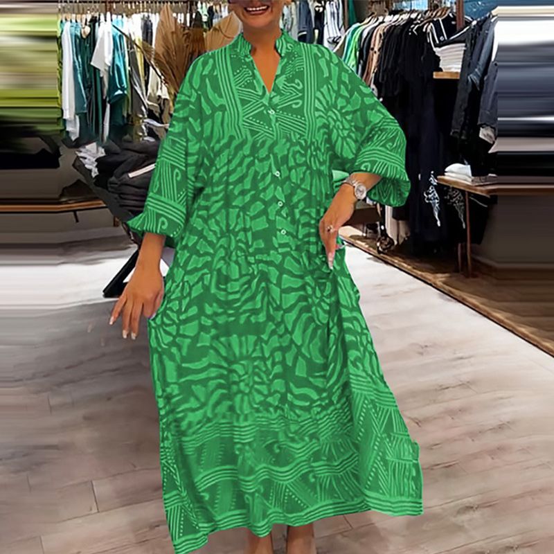 Robe longue femme bohème fluide - Margaux