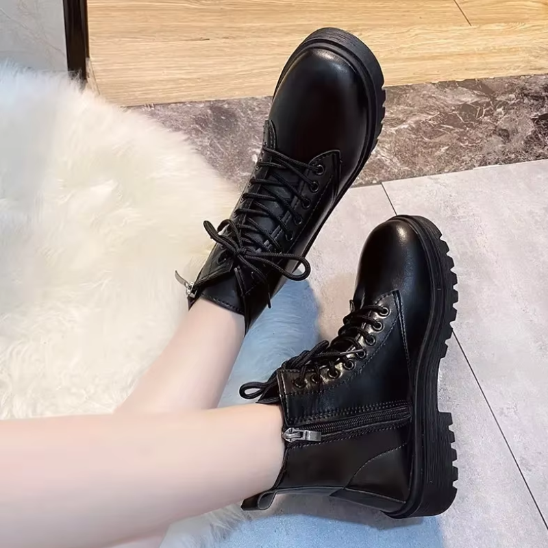 Anaïs - Bottines avec semelle épaisse pour un look audacieux