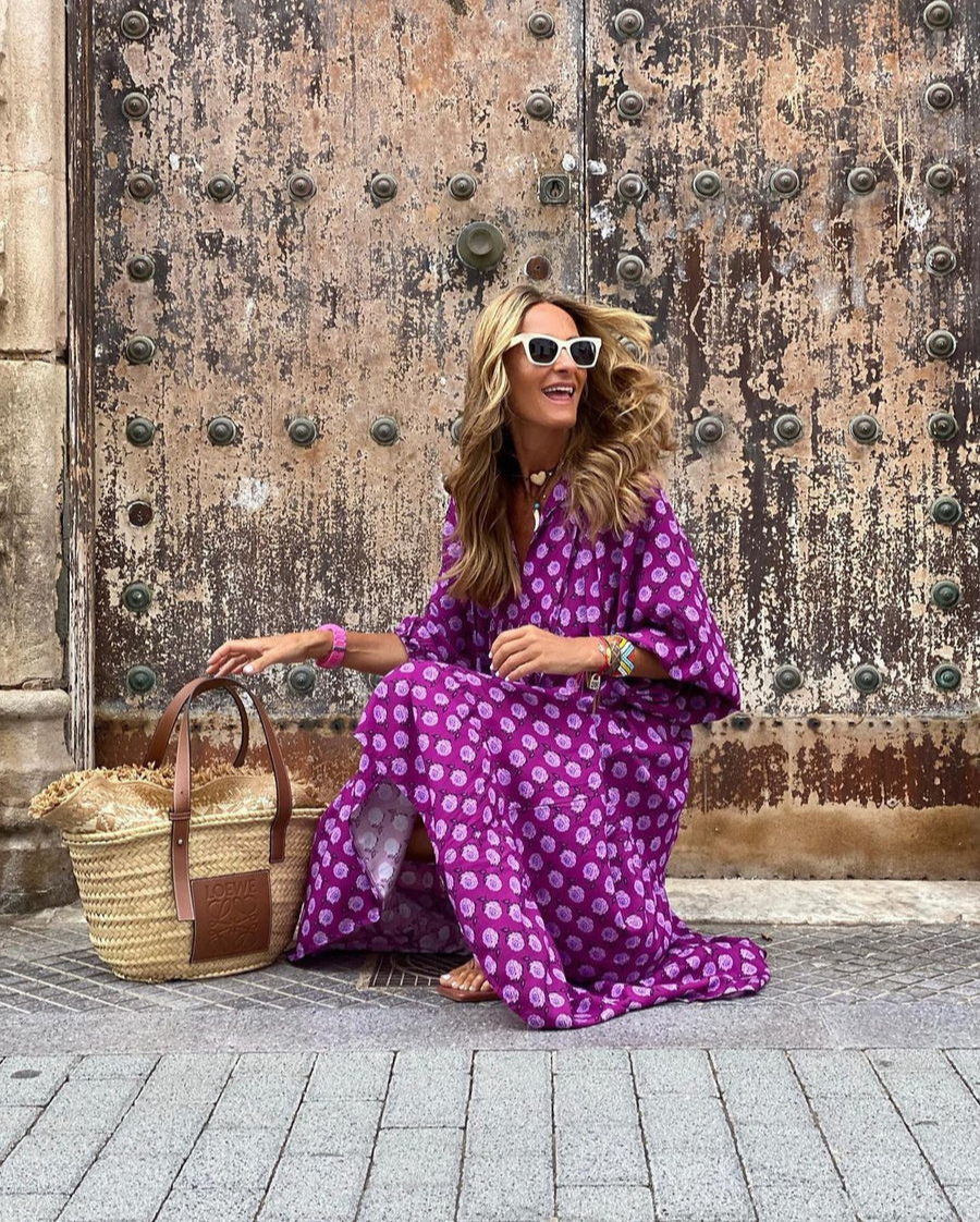 Sandrine - Robe Bohème Femme