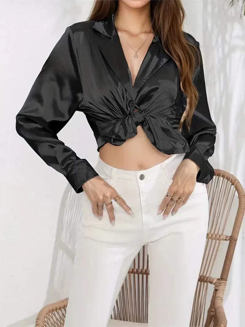 Sophie - Blouse en Lin Dames - Chic et Confortable - Dames-4