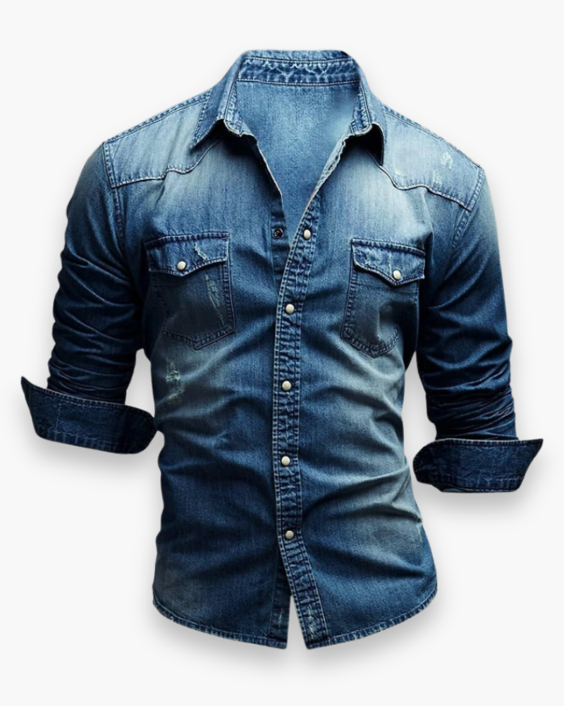 Chemise classique masculine | Décontracté et polyvalent-3
