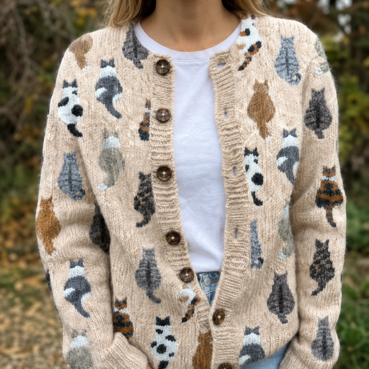Camille - Cardigan Chic Imprimé Bohème