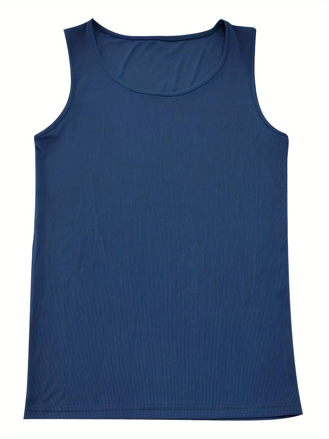 Débardeur Homme Côtelé En Coton Slim Fit - Enzo
