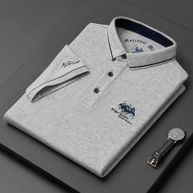Jeroen - Polo Blanc Homme - Confort Élégant - Homme-4