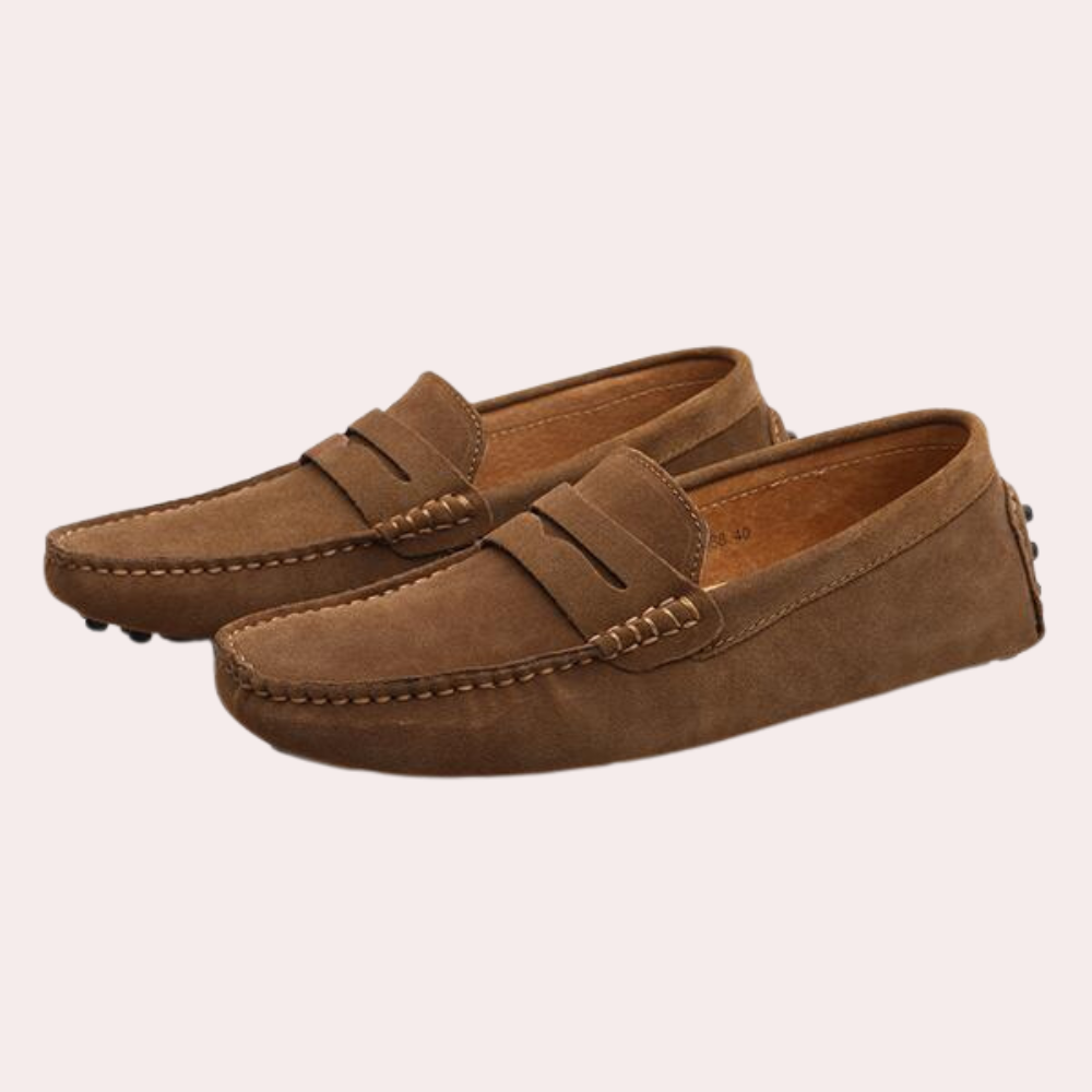 Variant image for Heren Loafers - Comfortabel Suède - Elegante Zwarte Loafers - Tijdloos Design-13