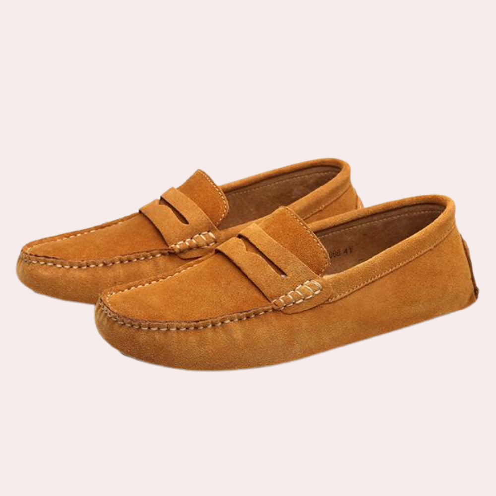 Variant image for Heren Loafers - Comfortabel Suède - Elegante Zwarte Loafers - Tijdloos Design-1