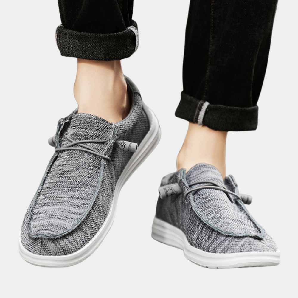Image de variante pour Sneakers pour hommes - Élégant et Confortable - Haute Qualité - Noir-7