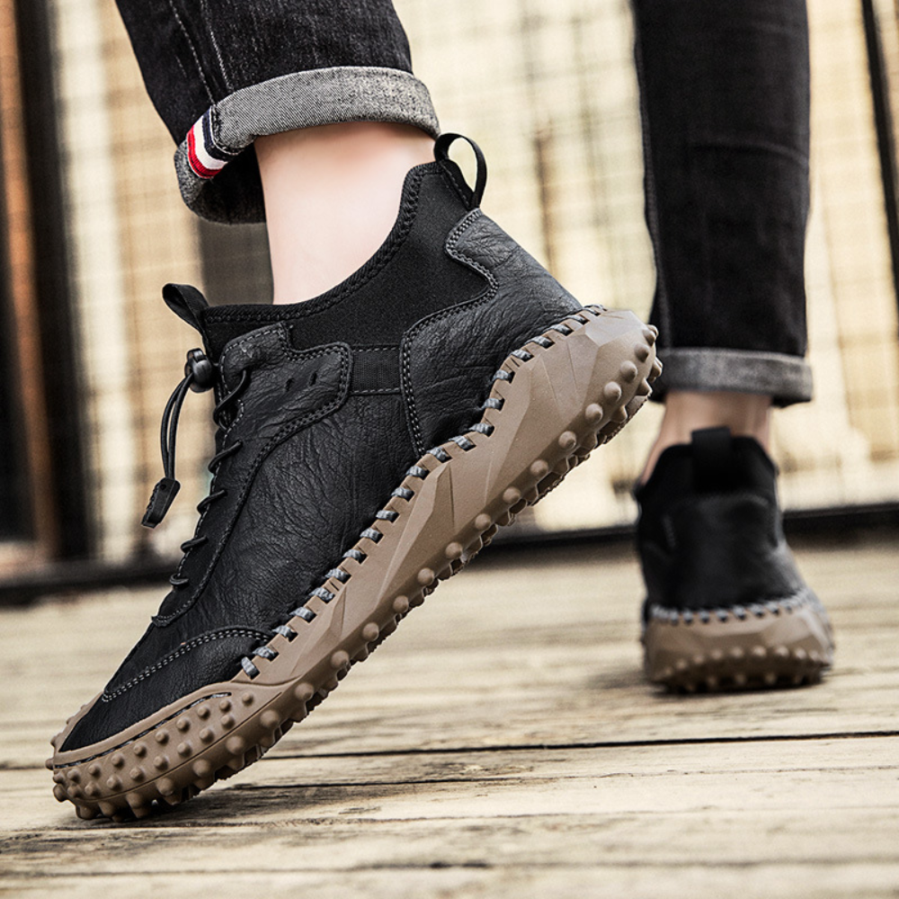 Chaussures de plein air pour hommes - Adhérence robuste - Élégantes et confortables - Noir-5