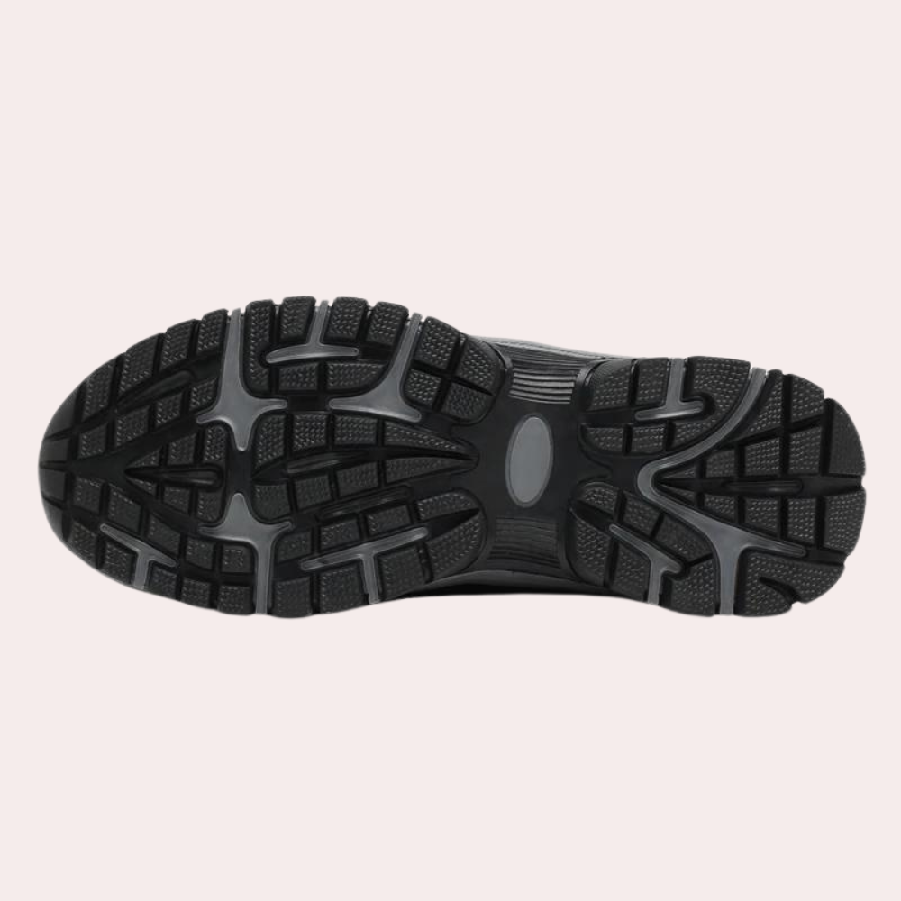 Chaussures pour hommes - Confortables & Élégantes - Respirantes - Noir-4