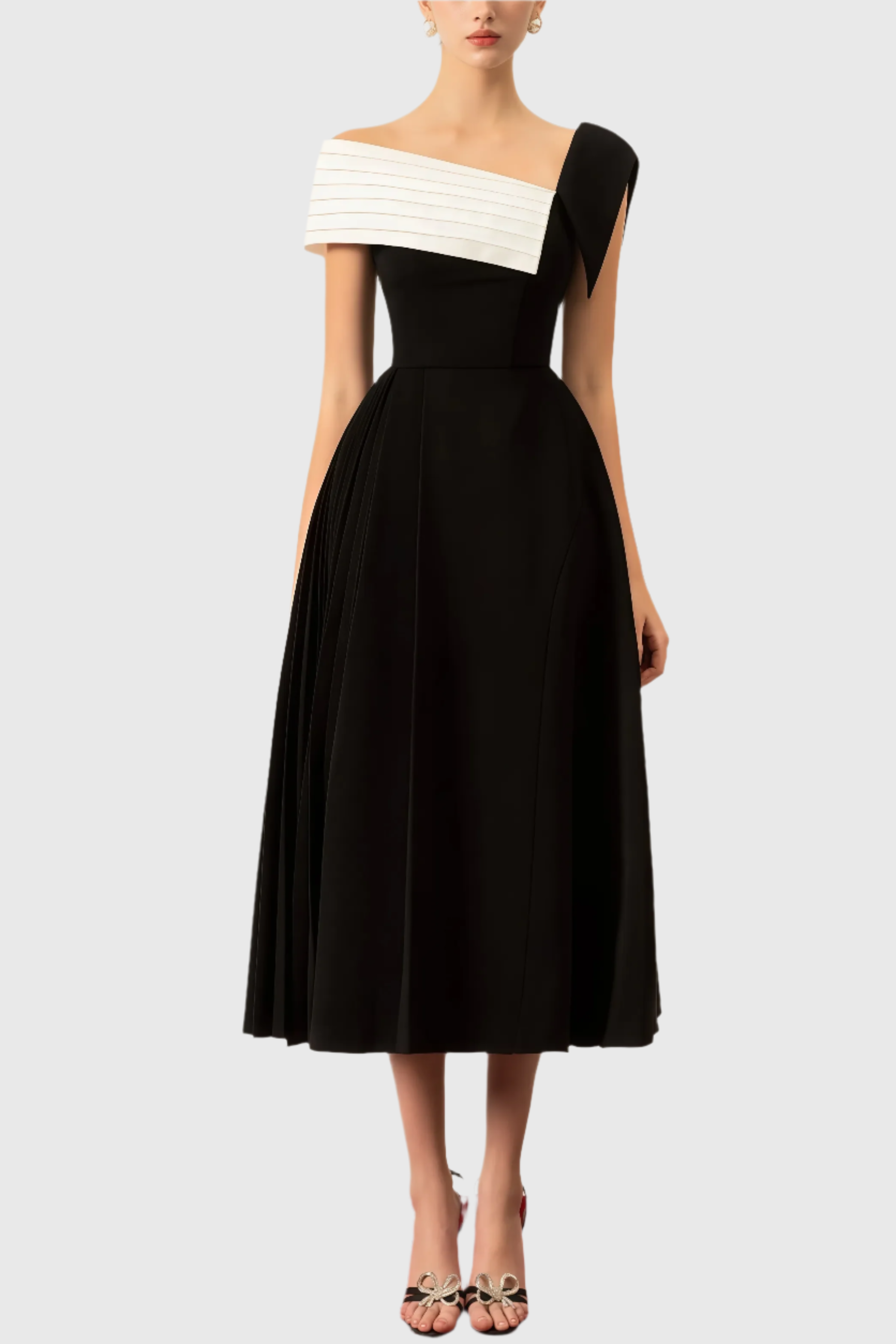 Robe Midi Femme de Soirée - Chloé