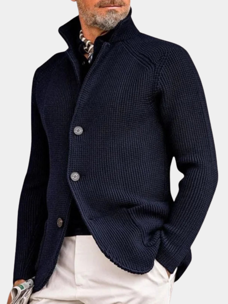 Victor - Cardigan Maille Intemporelle Homme