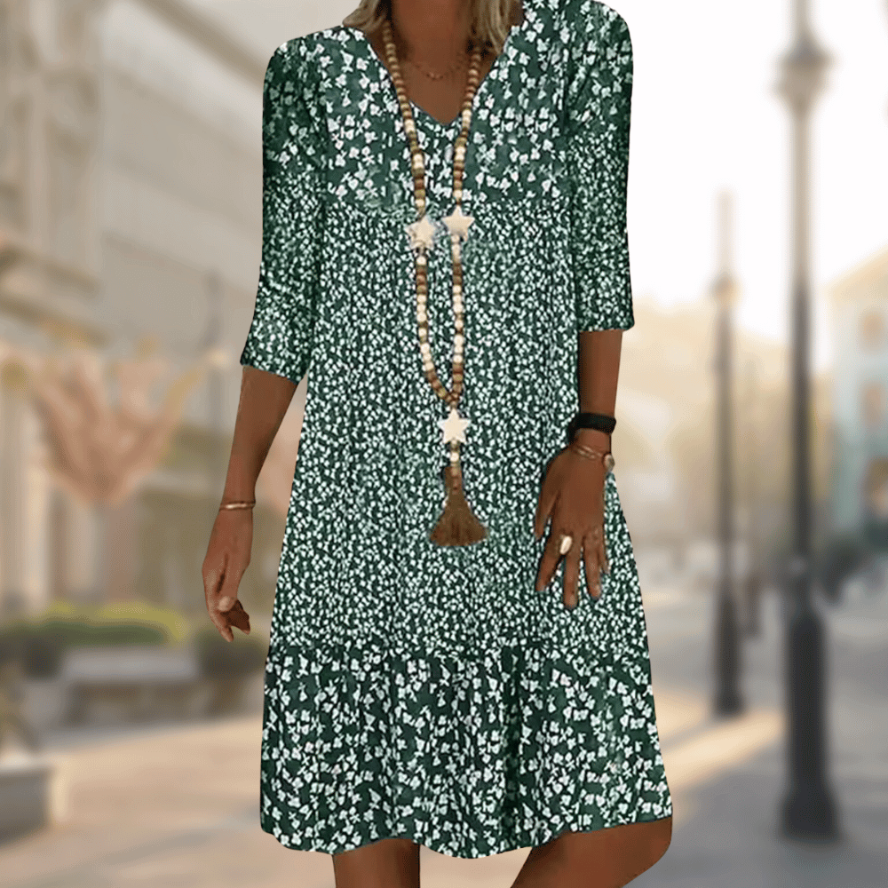 Robe Tunique Femme Fleurie Bohème - Delphine