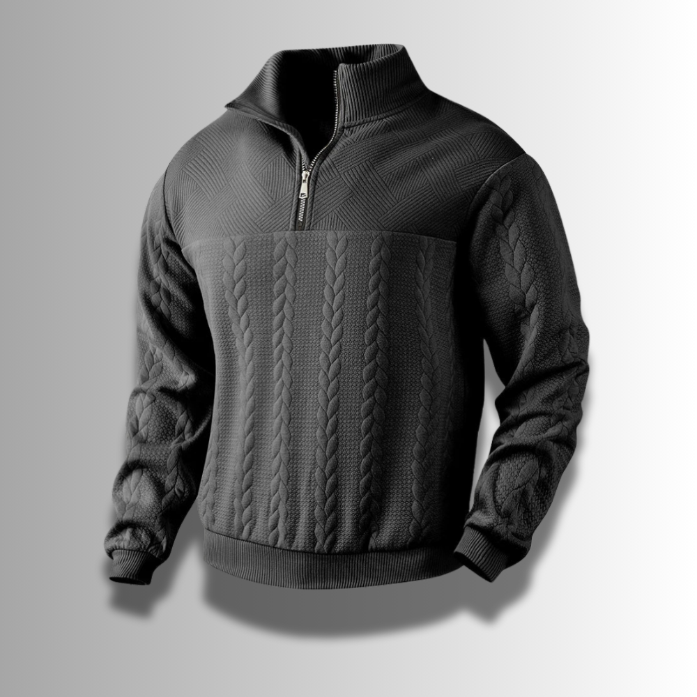 Léo - Pull Laine Mérinos Homme