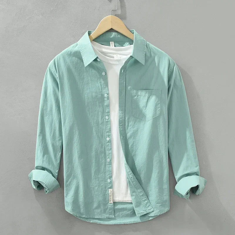 Arjen - Chemise pour homme élégante à manches longues - Coupe décontractée - Chemises-1