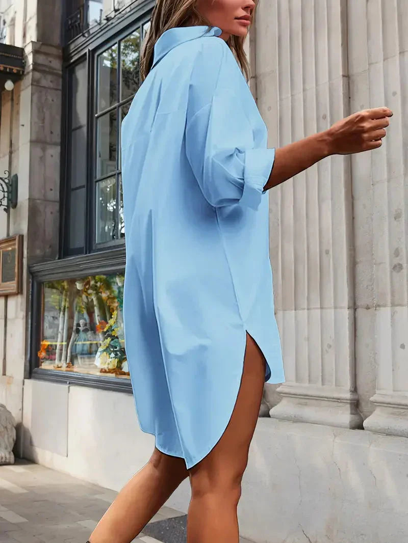 Stéphanie - Blouse Robe Oversized