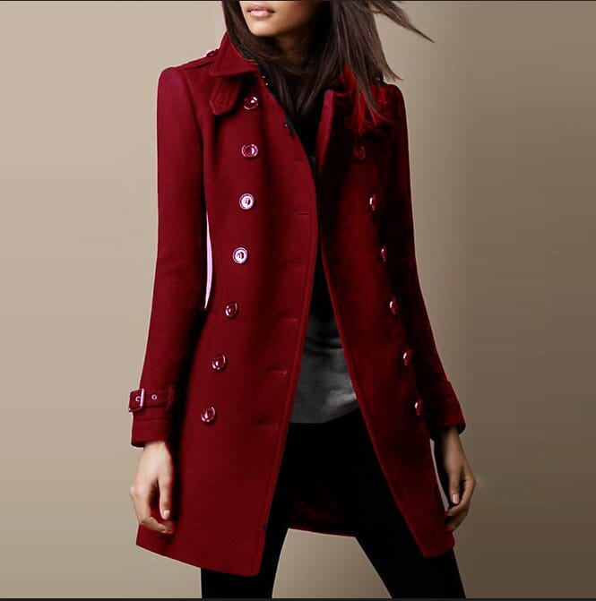 Charlotte | Manteau Élégant Long Cintré