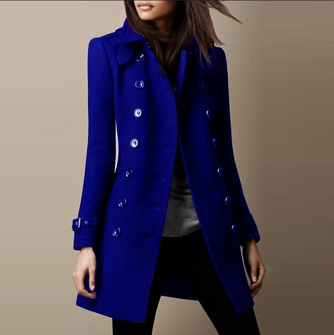 Charlotte | Manteau Élégant Long Cintré