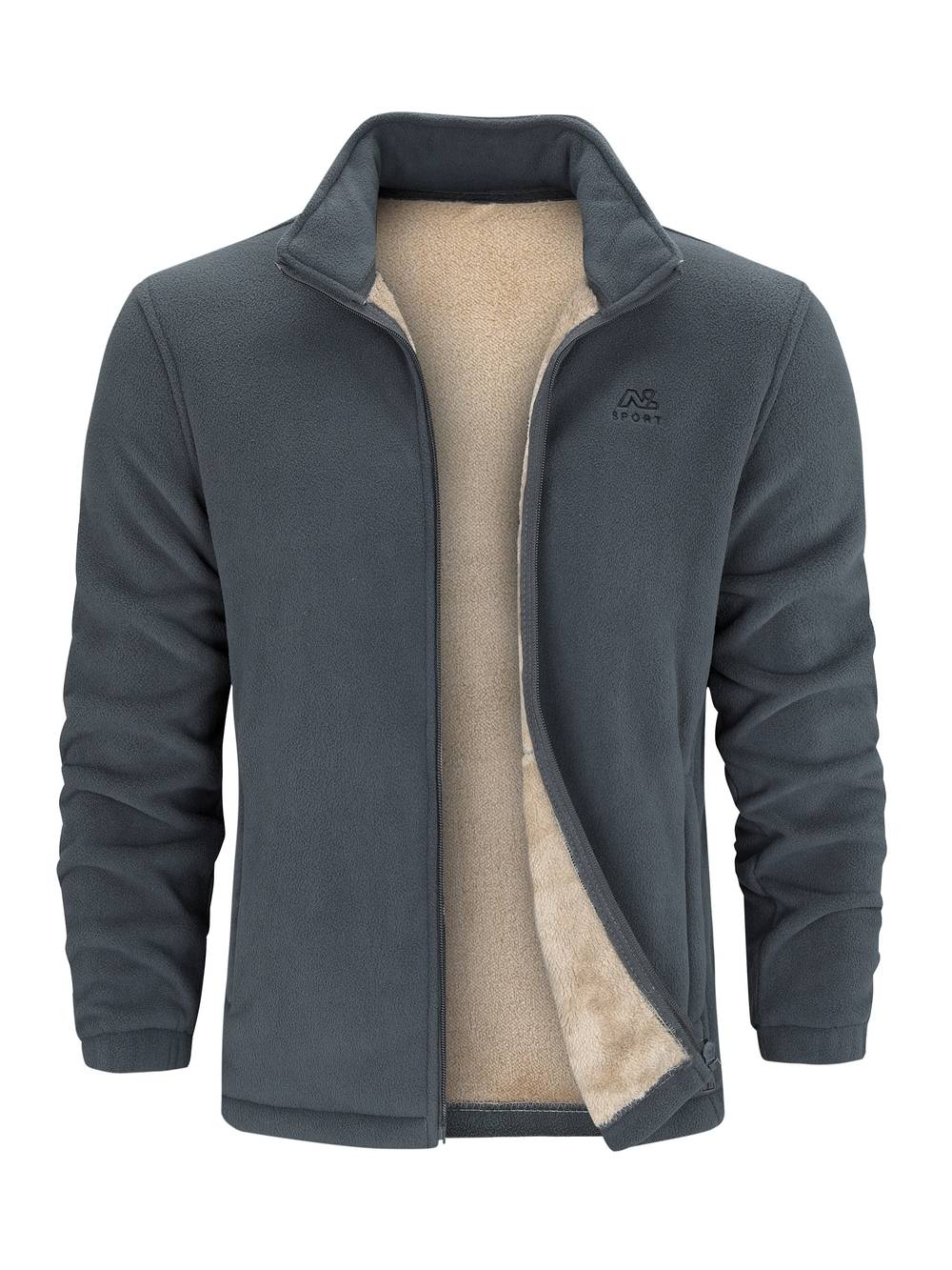 Vincent - Veste Intemporelle Polaire Col Montant