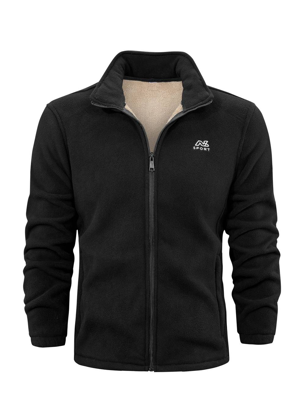 Vincent - Veste Intemporelle Polaire Col Montant