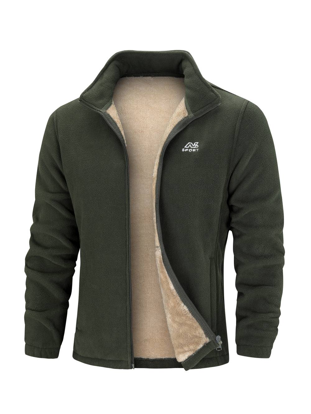Vincent - Veste Intemporelle Polaire Col Montant