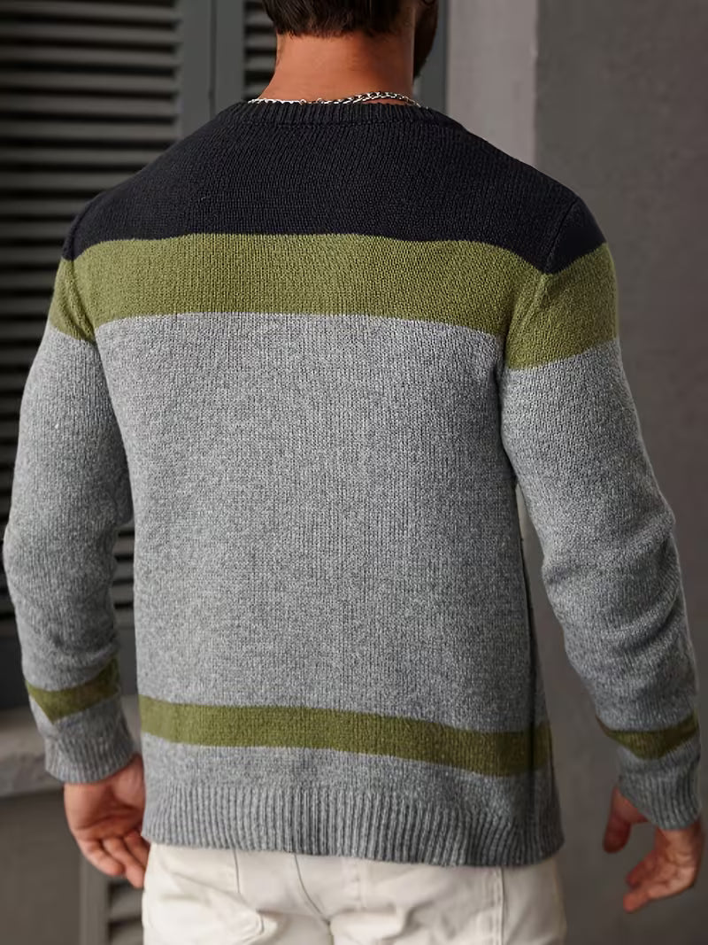 Thomas - Pull Classique Torsadé Color
