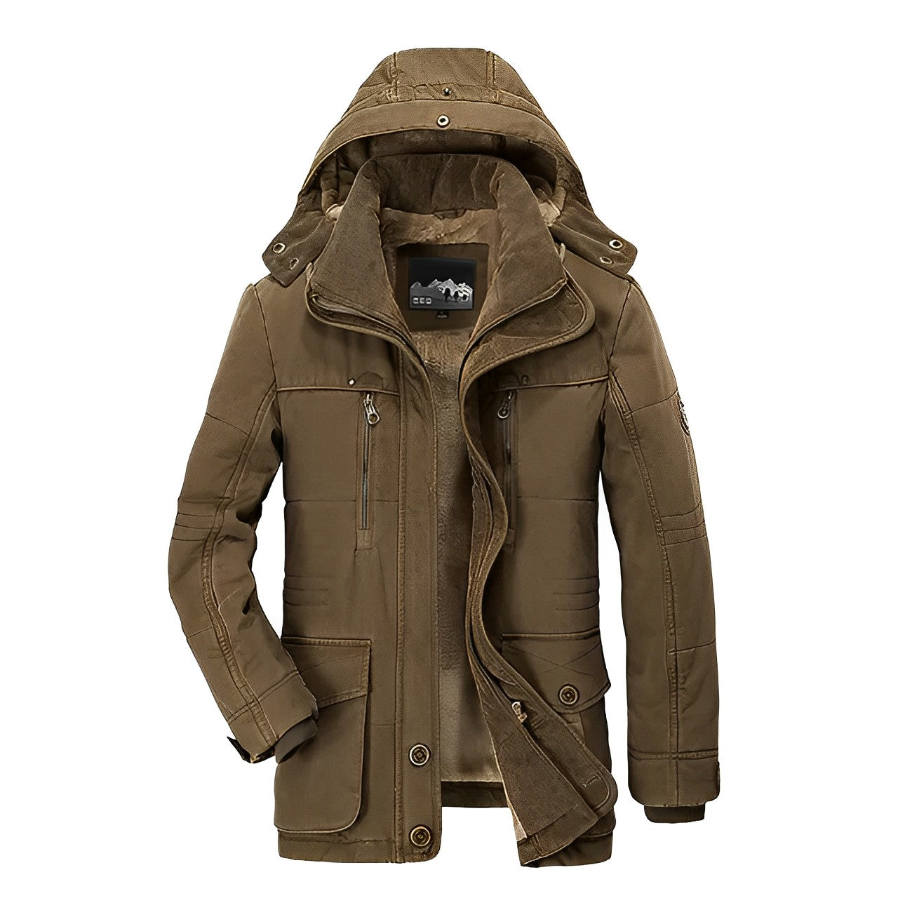 Jean - Manteau d'hiver classique pour hommes