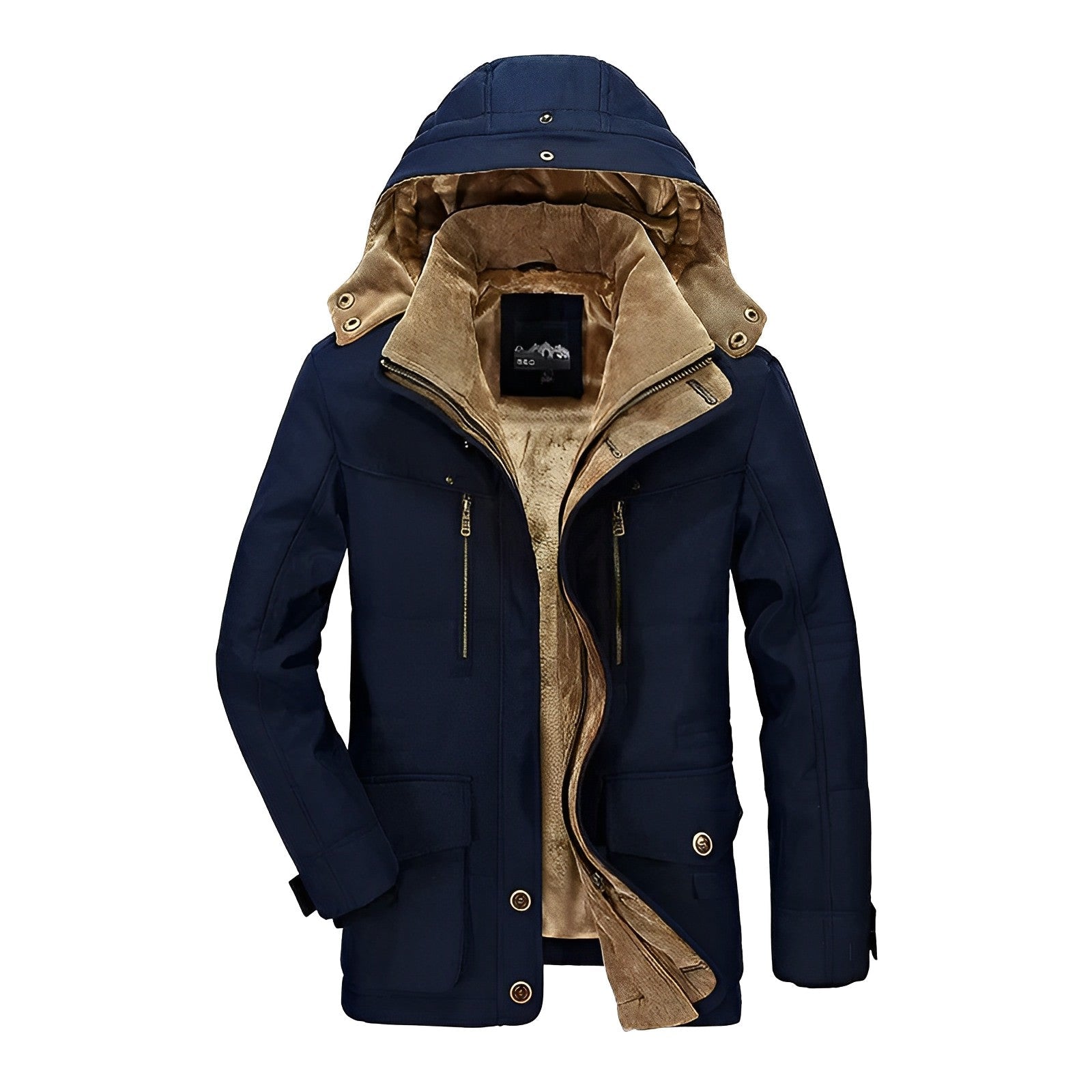 Jean - Manteau d'hiver classique pour hommes