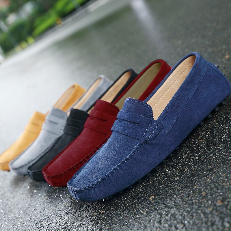 Gio - Mocassins Homme suède italiens