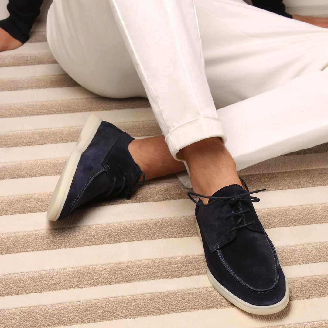 Mocassins Homme En Daim Élégants Et Confortables - Matteo