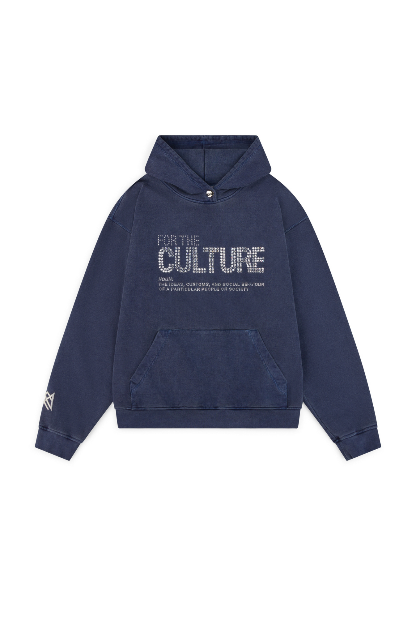 Karine - Sweat à Capuche Chic Oversize Brodé