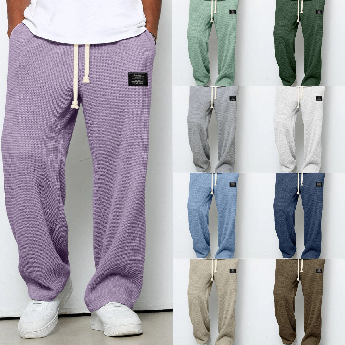 Étienne - Pantalon Coupe Confortable Homme