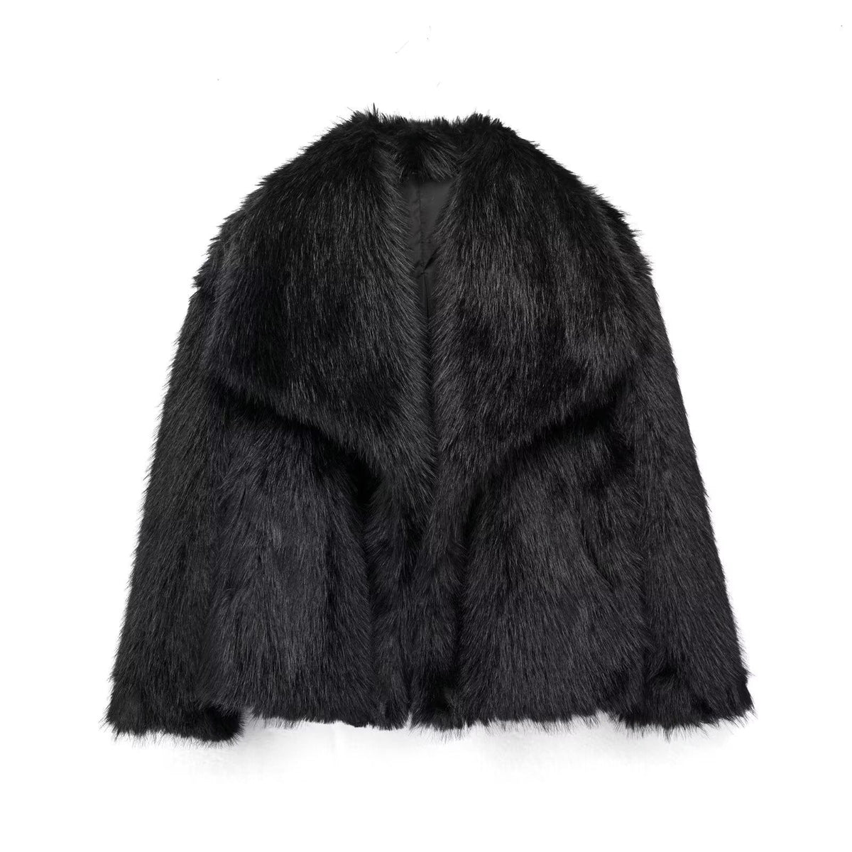 Sabine - Manteau Élégant Fourrure Court