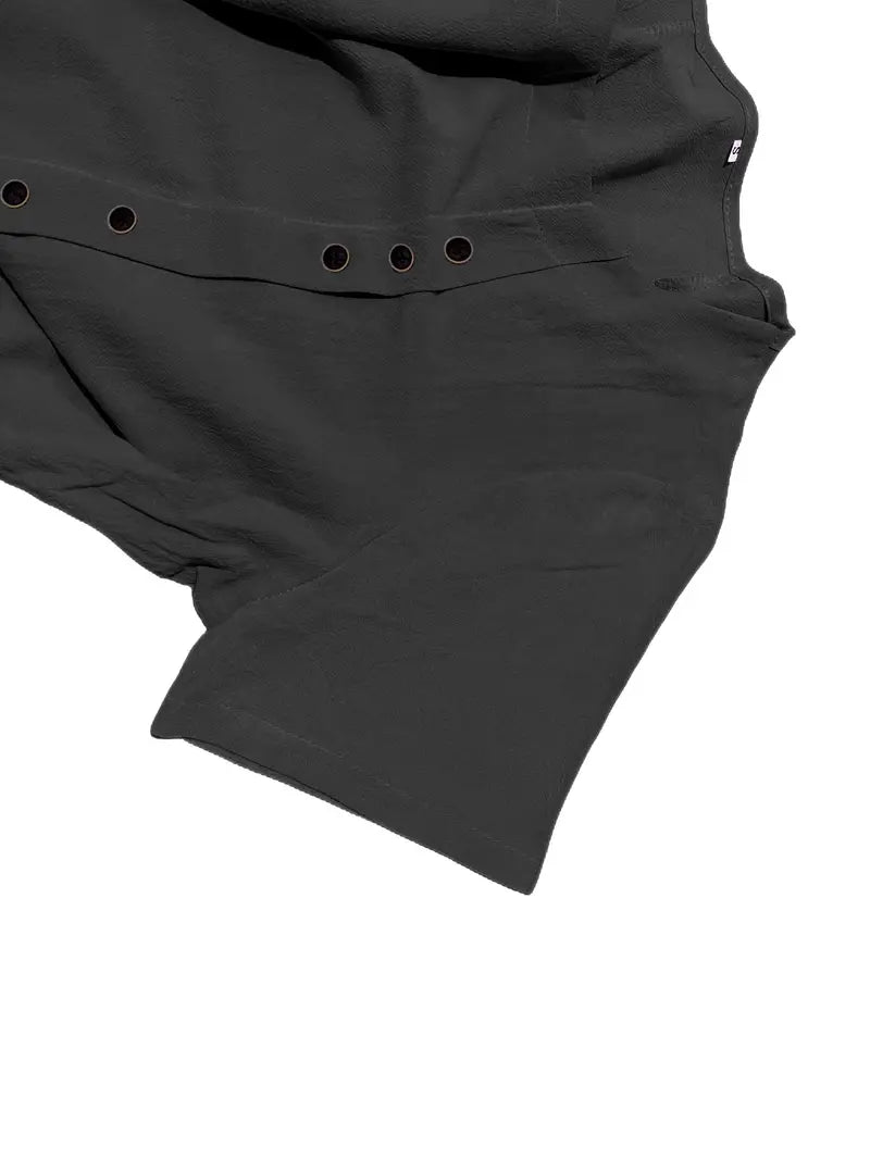 Blouse Femme En Lin Manches Courtes Boutonnée - Janine