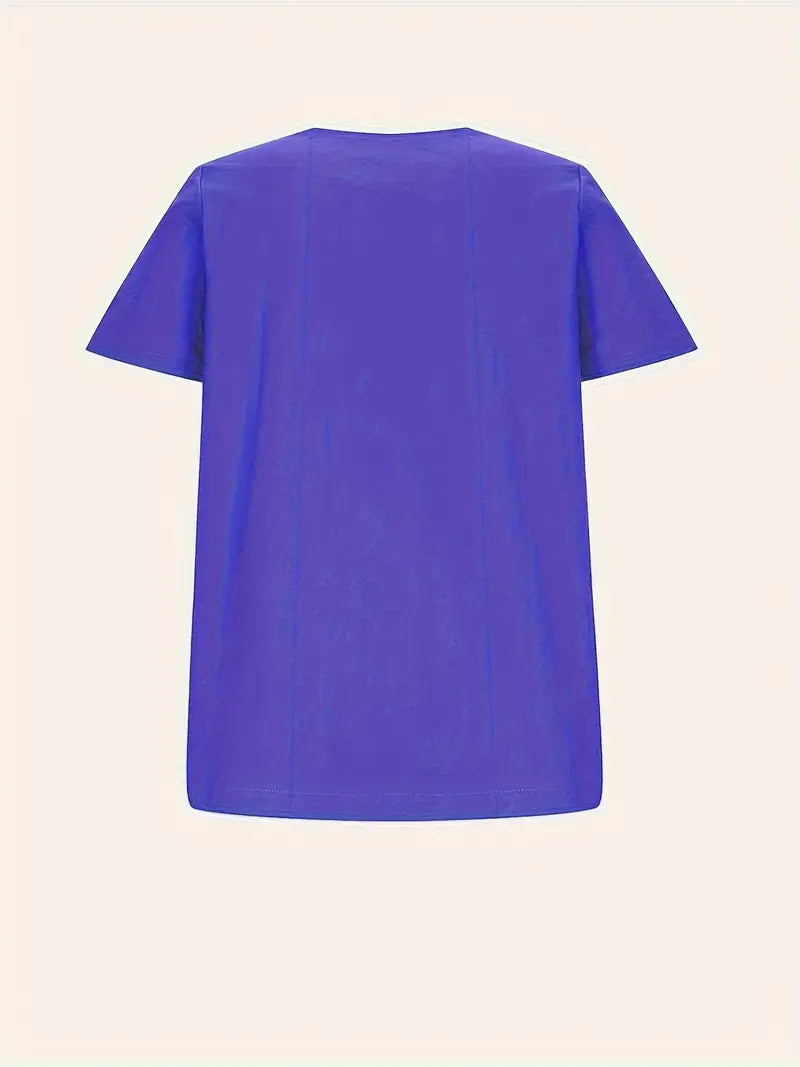 Blouse Femme En Lin Manches Courtes Boutonnée - Janine