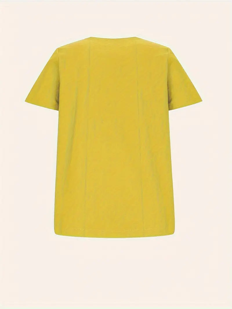Blouse Femme En Lin Manches Courtes Boutonnée - Janine
