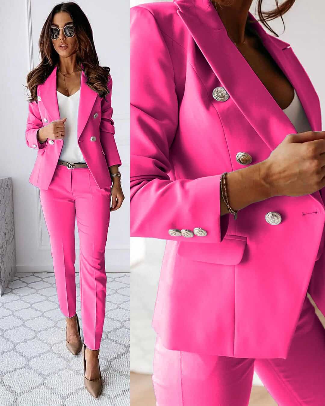 Lina - Ensemble blazer élégant pour femme