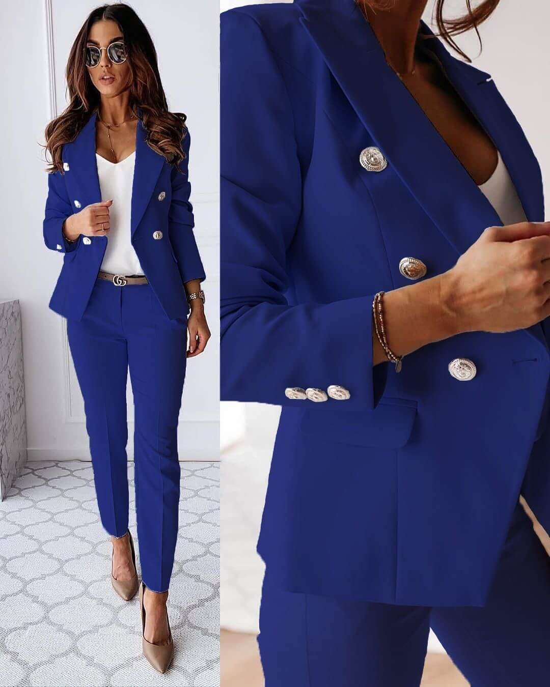 Lina - Ensemble blazer élégant pour femme