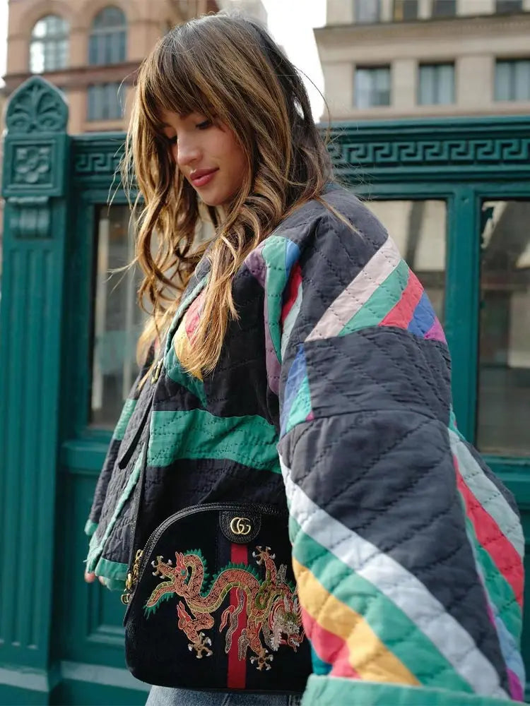 Juliette - Veste Chic Matelassée Bohème