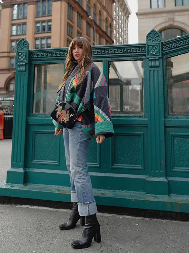 Juliette - Veste Chic Matelassée Bohème