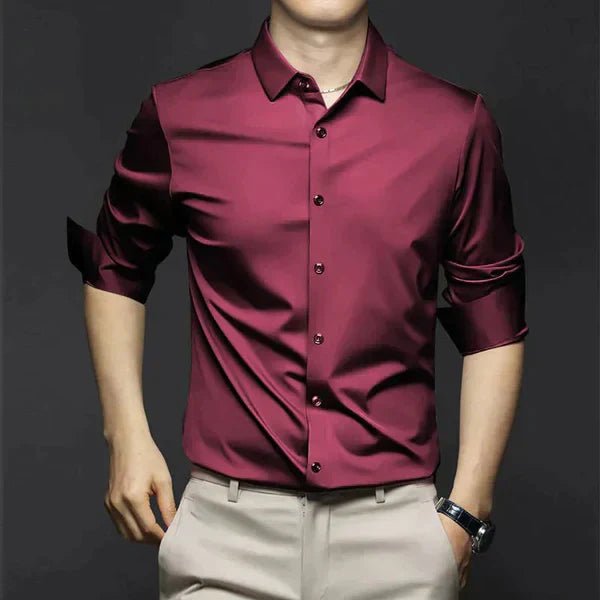 Antoine - Chemise Stretch Sans Repassage Slim Fit Homme
