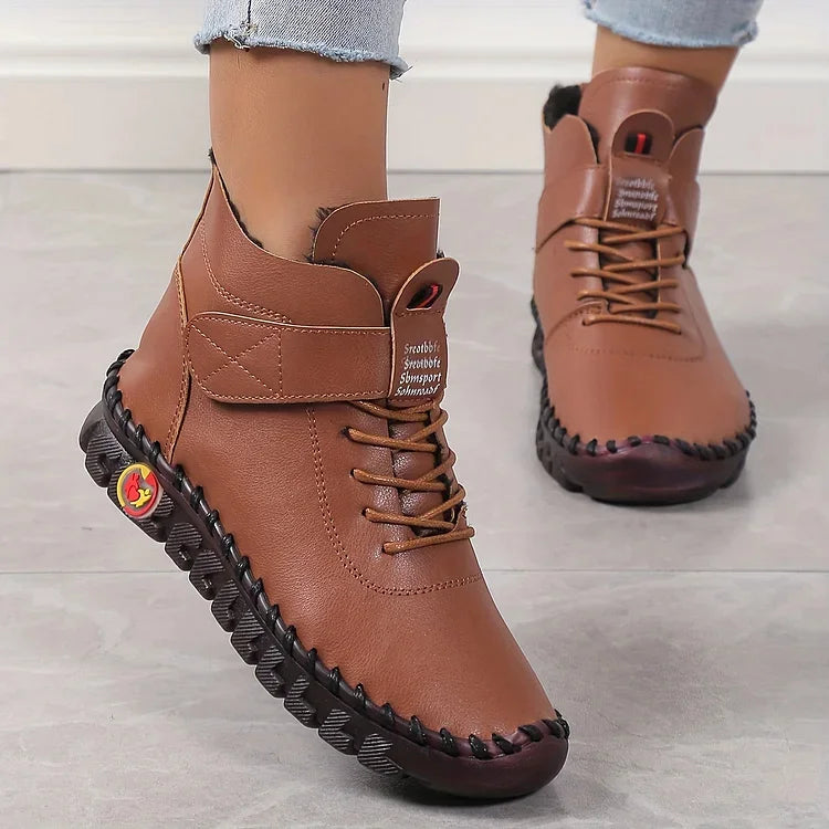 Yasmine - Sneakers d’Hiver Chaleureuses avec Bottes