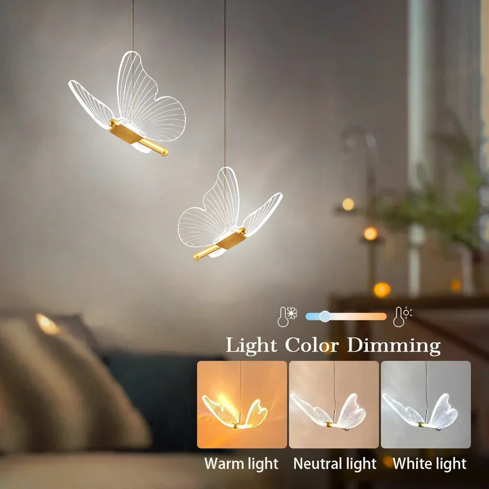 LumiPapillon – Lampes LED magiques en forme de papillon pour chambres d’enfants