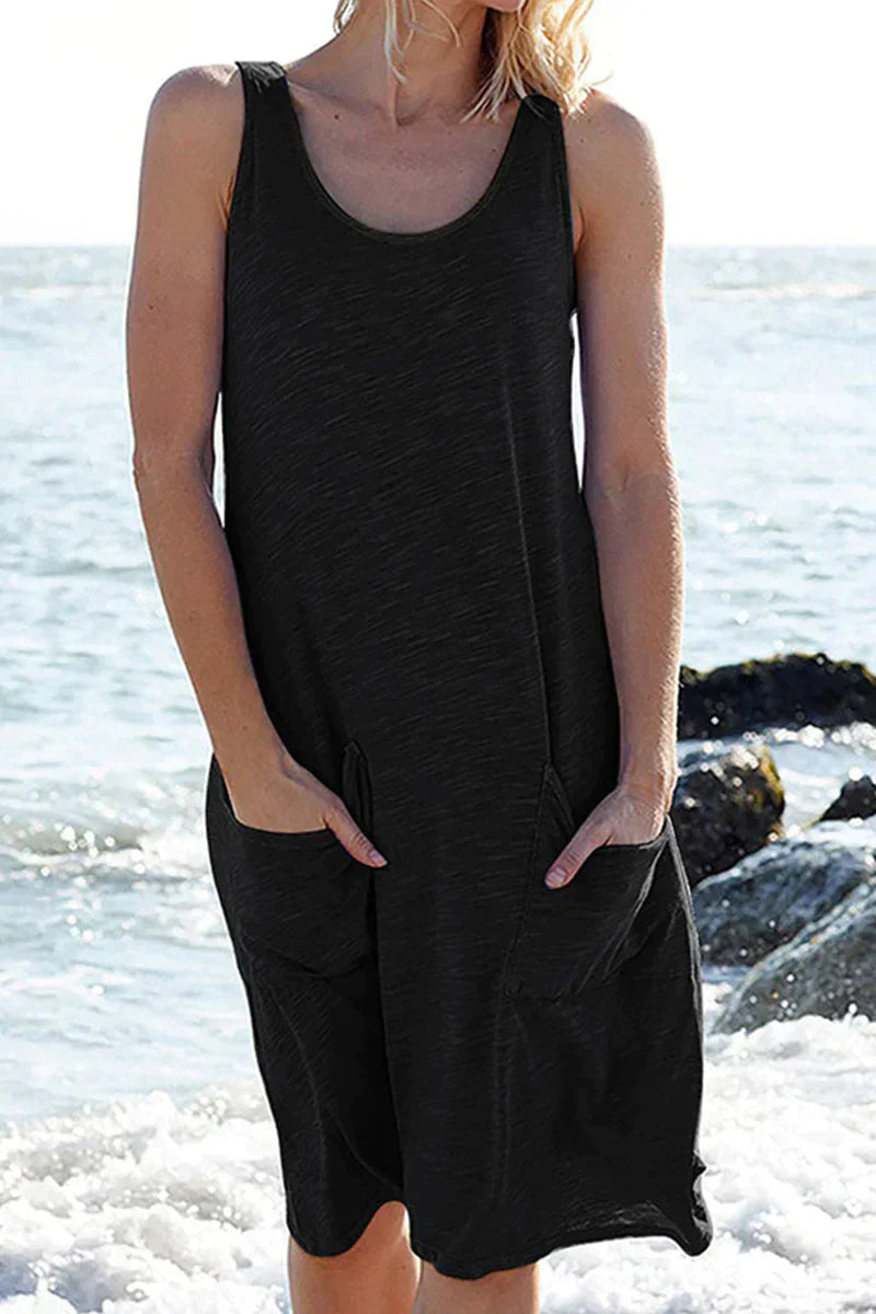 Robe d'Été Femme de Plage à Poches - Camille