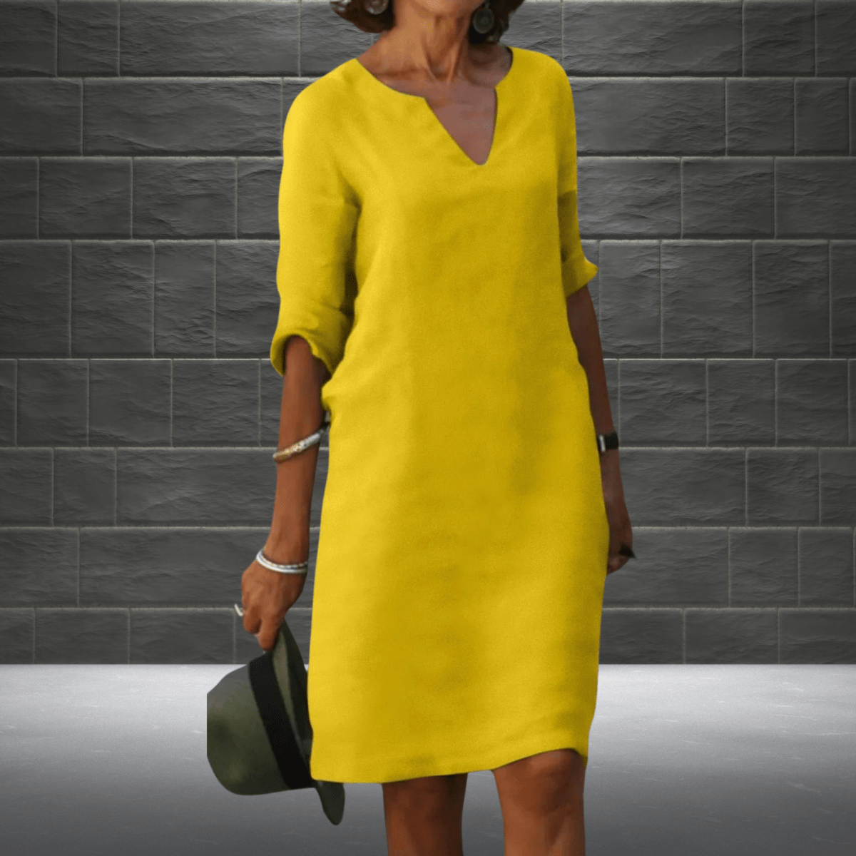 Charlotte - Robe Midi D'Été Confortable