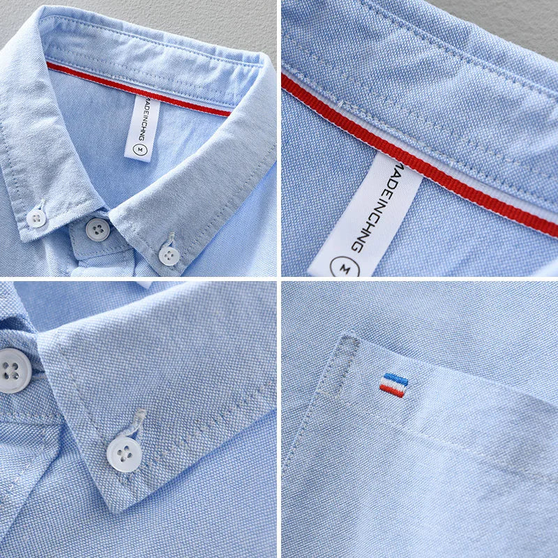 Everett - Chemise en Coton - Intemporelle - Hommes-6
