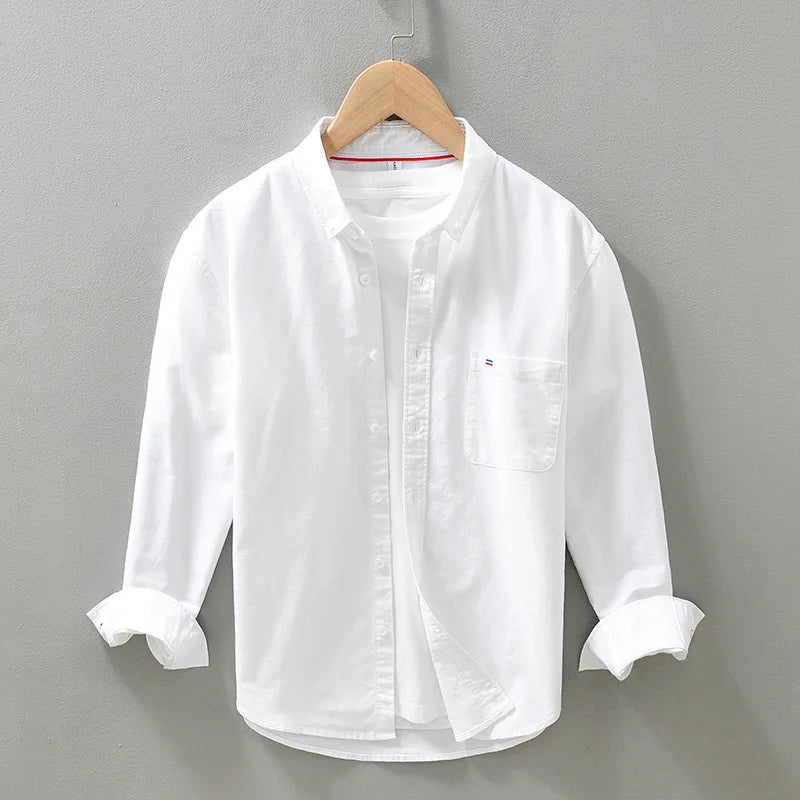 Image variante pour Everett - Chemise en coton - intemporelle - Hommes-19