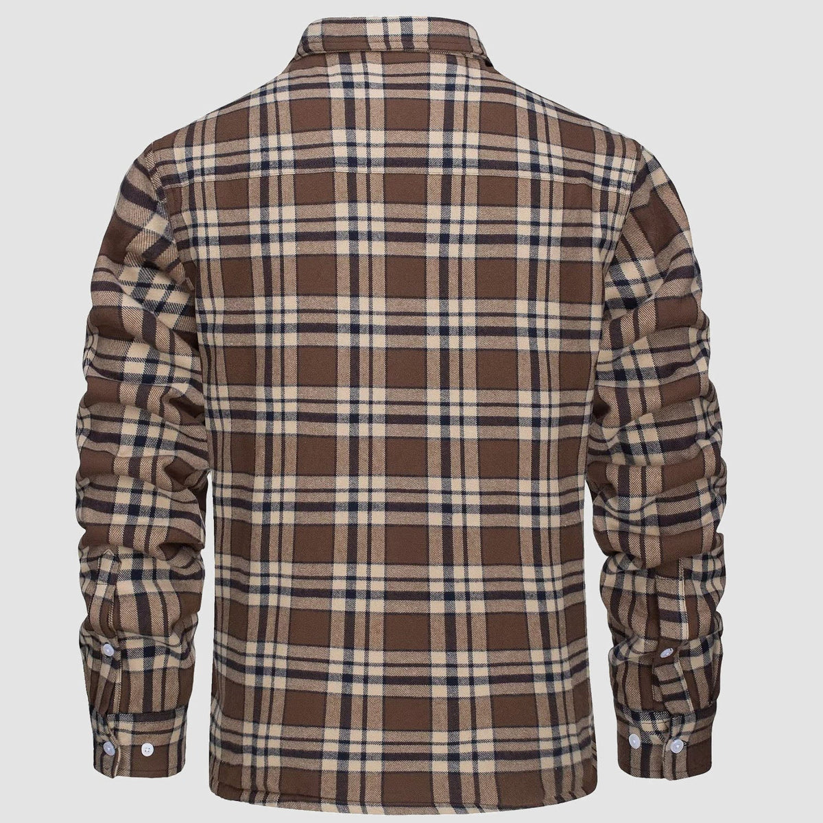 Thomas - Surchemise Chic Écossaise Sherpa