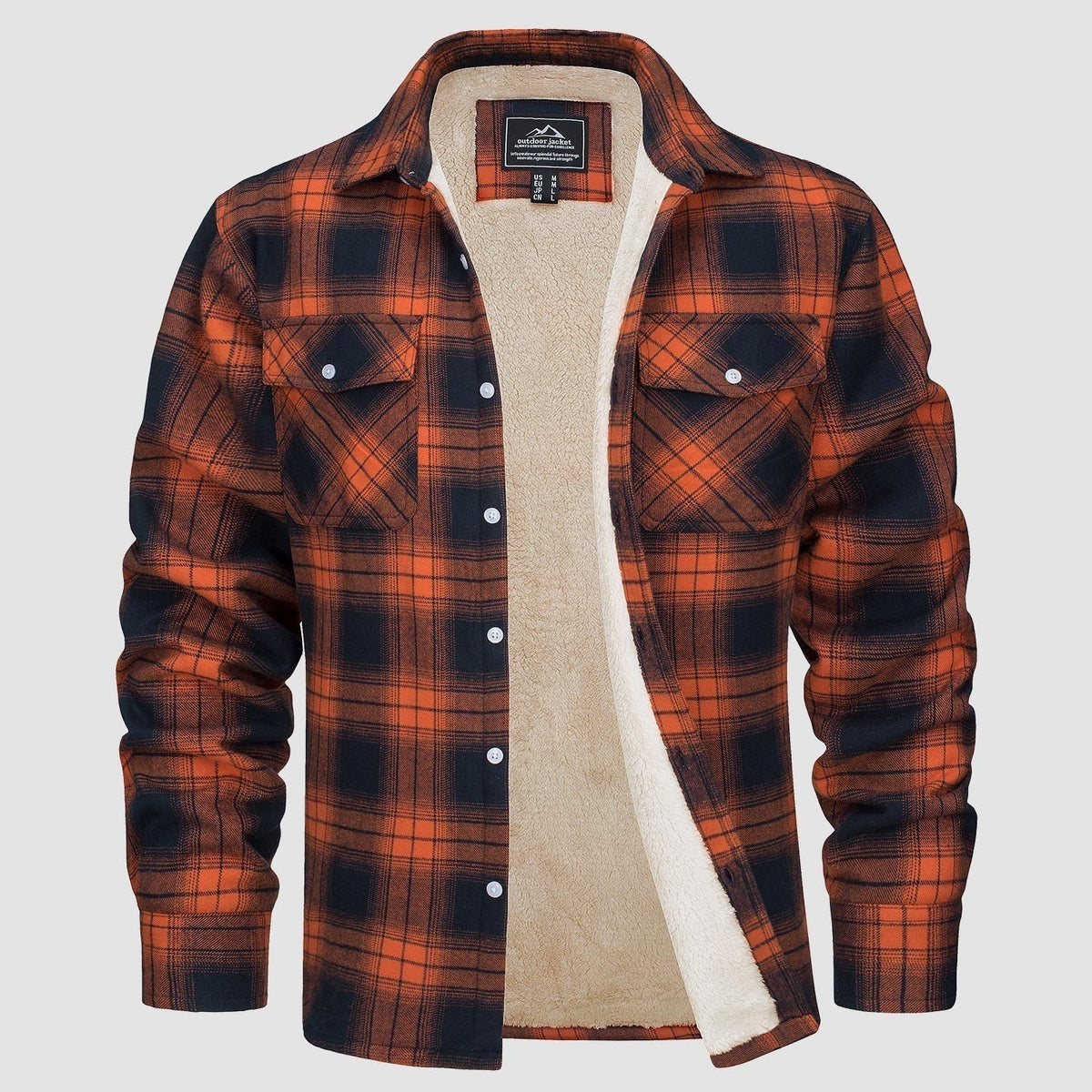 Thomas - Surchemise Chic Écossaise Sherpa